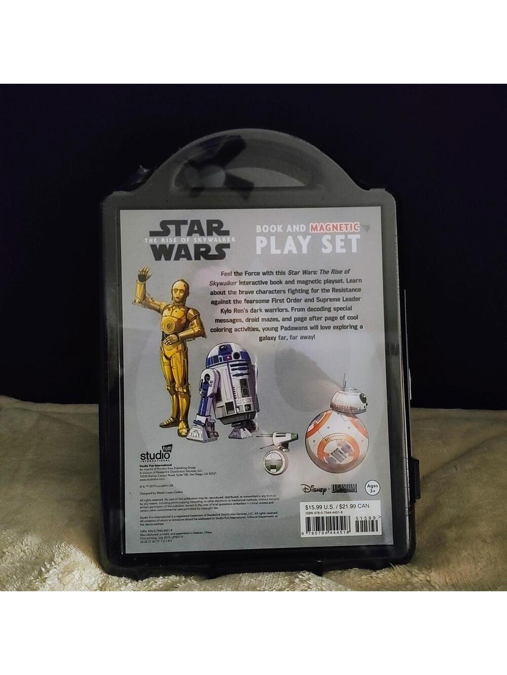 Star Wars The Rise Of Skywalker Activity Book & Magnetic Play Set In Wrapper - Picture 2 of 6